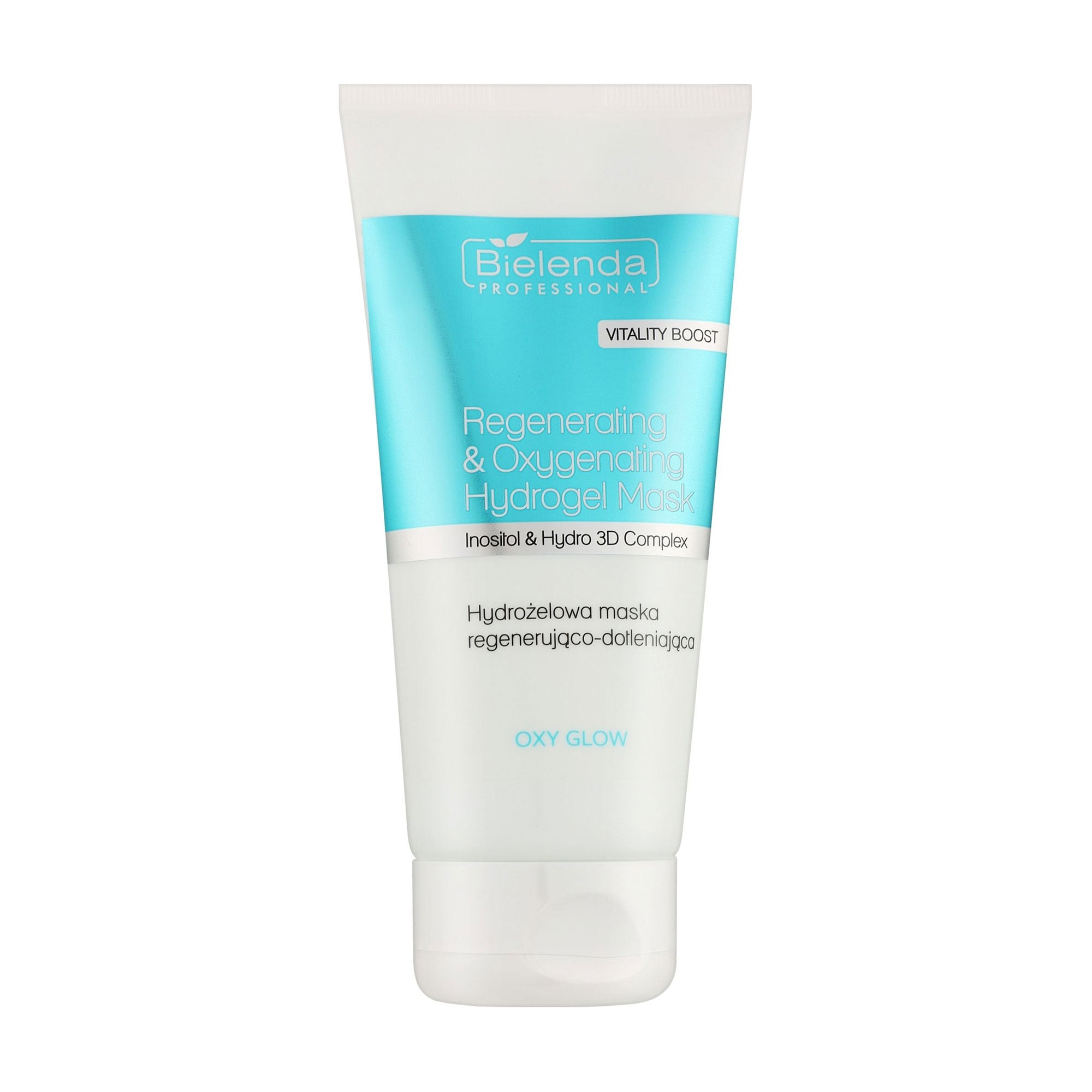 Гідрогелева маска для обличчя Bielenda Professional Oxy Glow Regenerating &amp; Oxygenating Hydrogel Mask, 150 мл